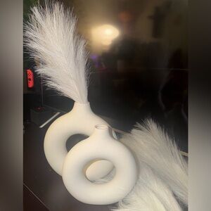 Wayfair ceramic donut table vase